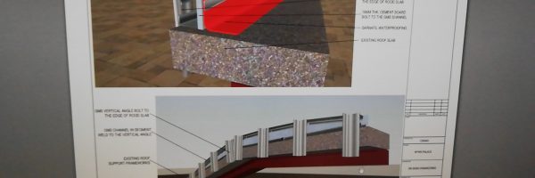 Bus Stop Roof Panel Design