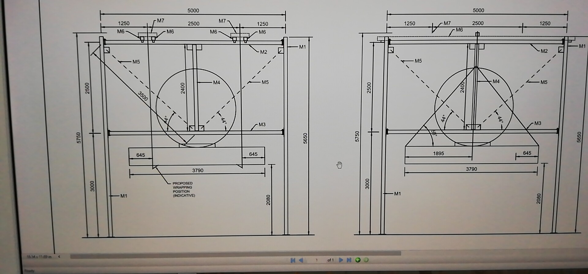 LIfting Frame drawings